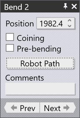 Robot Path Button