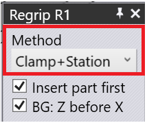 clamp stationmethod