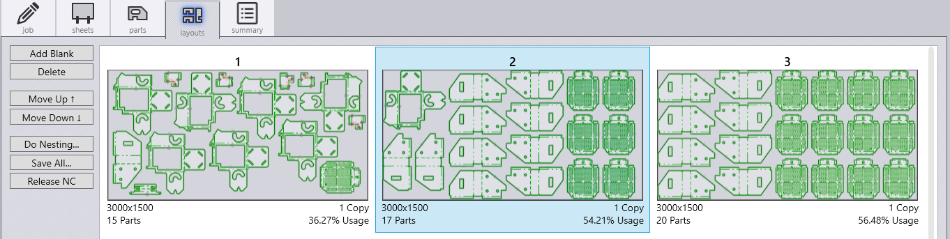 layouts