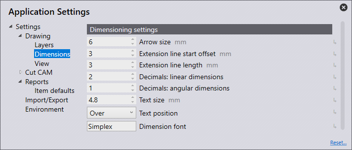 dimensions