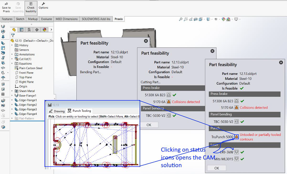 Part Feasibility