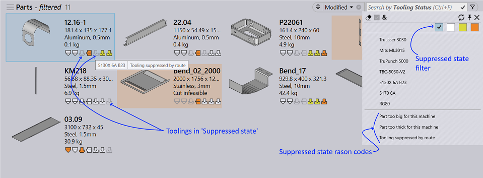 Suppressed state