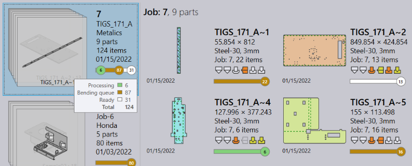 Processing Job