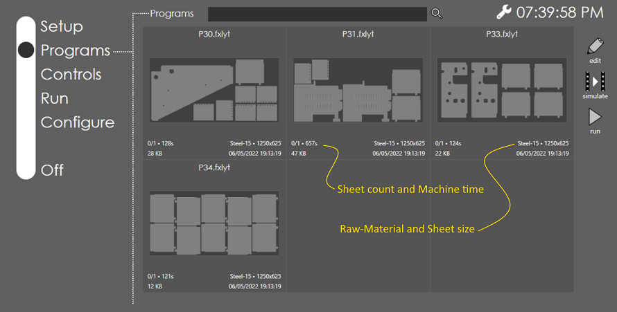 Programs Page