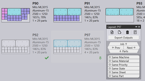 Completed Layout