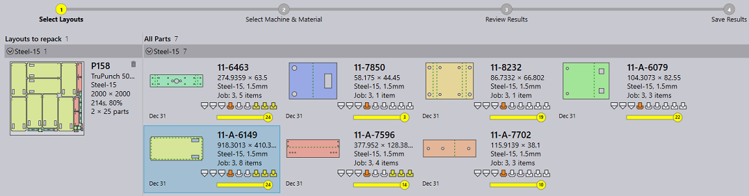 Select Layout