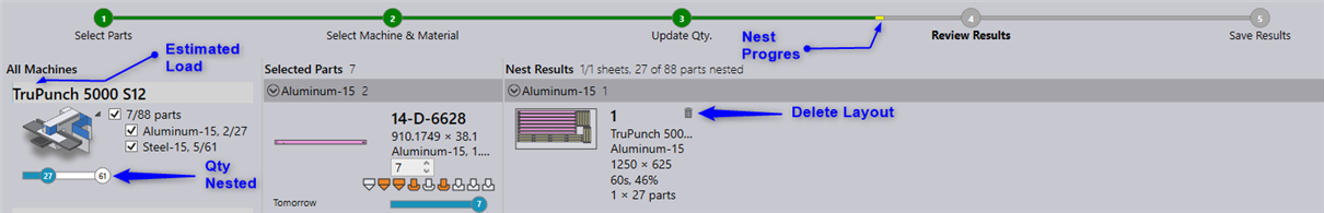 Nest Progress