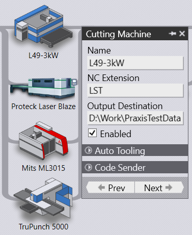 Output Destination